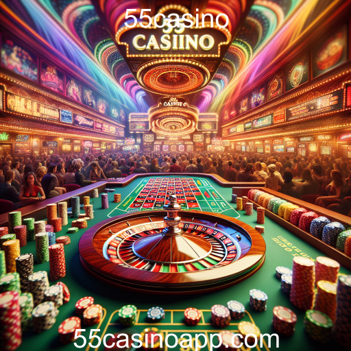 A Emoção da Roleta no 55casino