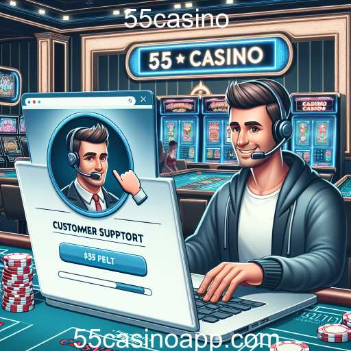 A Importância do Suporte em Jogos Online: O Caso do 55casino